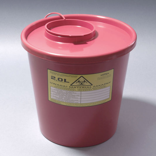 CONTAINER FOR SHARPS AND MEDICAL WASTE ZEROHOURSUPPLY.EU