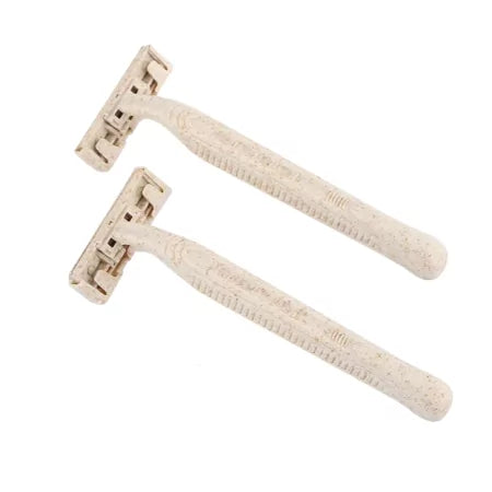 Tattoo eazer two bladed razors, eco-friendly, biodegradable, disposable. great value 100pcs at zerohoursupply.eu