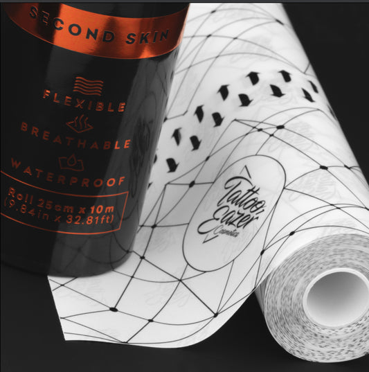 TATTOO EAZER, PROTECTIVE FILM, ROLL, LARGE ROLL, 25 CM x 10 M