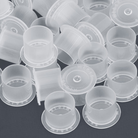 TATTOO INK CUPS DIFFERENT SIZES 100pcs