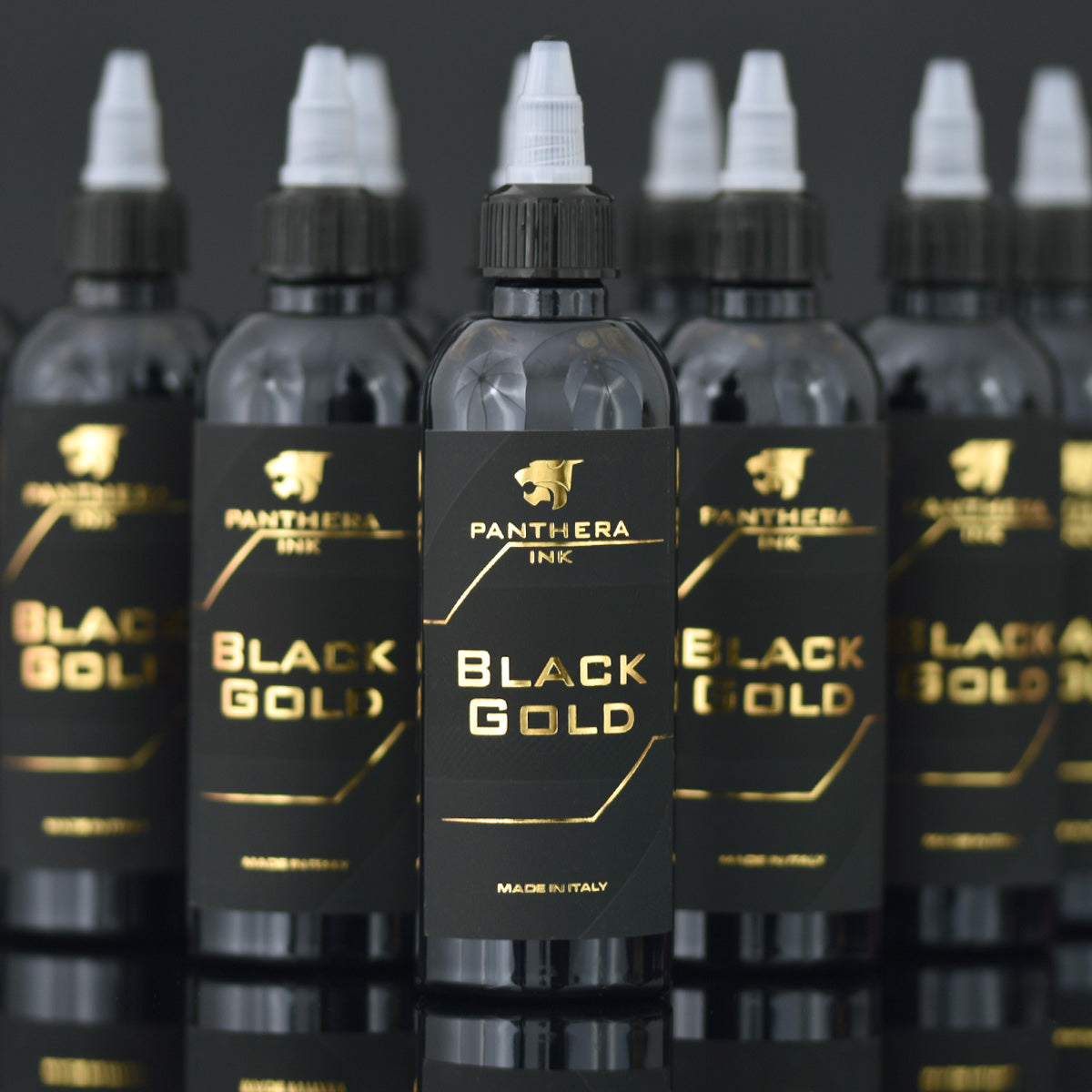Panthera Black Gold - black tattoo ink, buy from zerohoursupply.eu