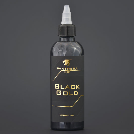 Panthera Black Gold - black tattoo ink, buy from zerohoursupply.eu
