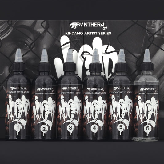 PANTHERA, KINDAMO ARTIST SERIES, SET OF 6, 150 ML