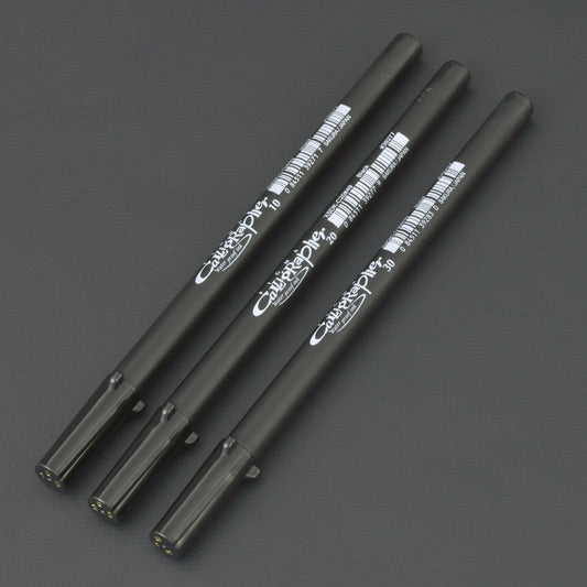 Sakura pigma calligraphy marker pens , 1-3mm , best offer from zerohoursupply.eu