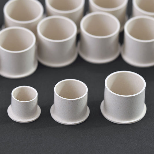 500pcs Sirius XBio degradable ink cups, eco friendly different sizes, buy from zerohoursupply.eu
