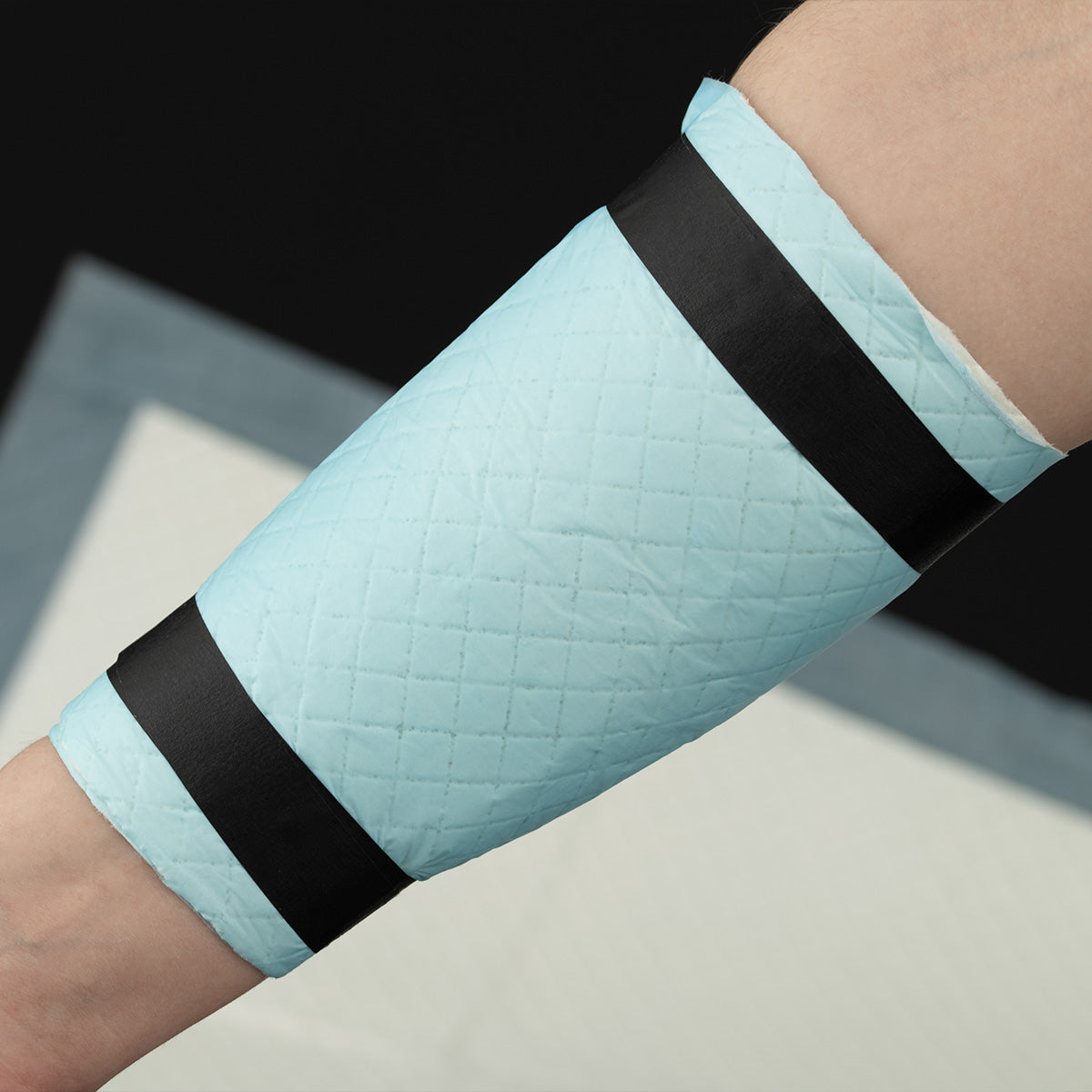 TATTOO EAZER, PROTECTIVE PADS perfect for studio and home tattoo aftercare. Order now at zerohoursupply.eu