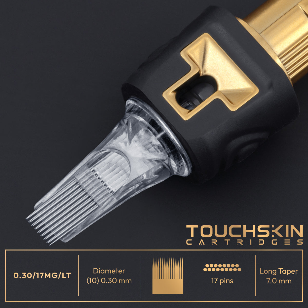 TOUCHSKIN GOLD Magnum 0.30 mm cartridges buy at zerohoursupply.eu