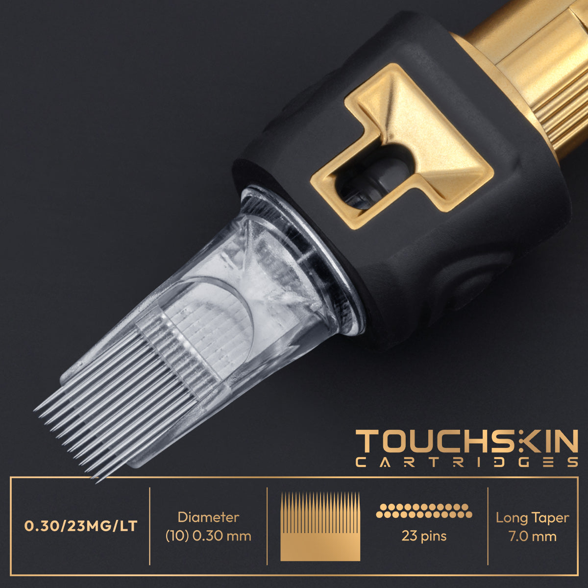 TOUCHSKIN GOLD Magnum 0.30 mm cartridges buy at zerohoursupply.eu