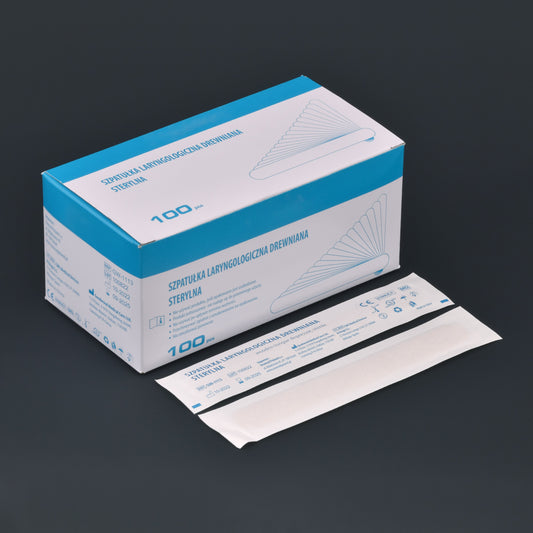 Sterile 100pcs, wooden tongue depressors, spatulas for tattoo artists, best from zerohoursupply.eu